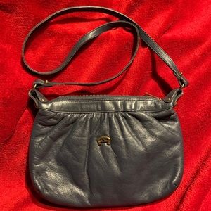 VINTAGE LEATHER CROSS BODY: Etienne Aiger